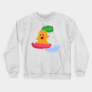 Carrot Snowboard Winter sports Crewneck Sweatshirt